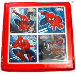 TOPPS DISNEY SPIDER-MAN JIGSAW 8 PUZZLES IN 1